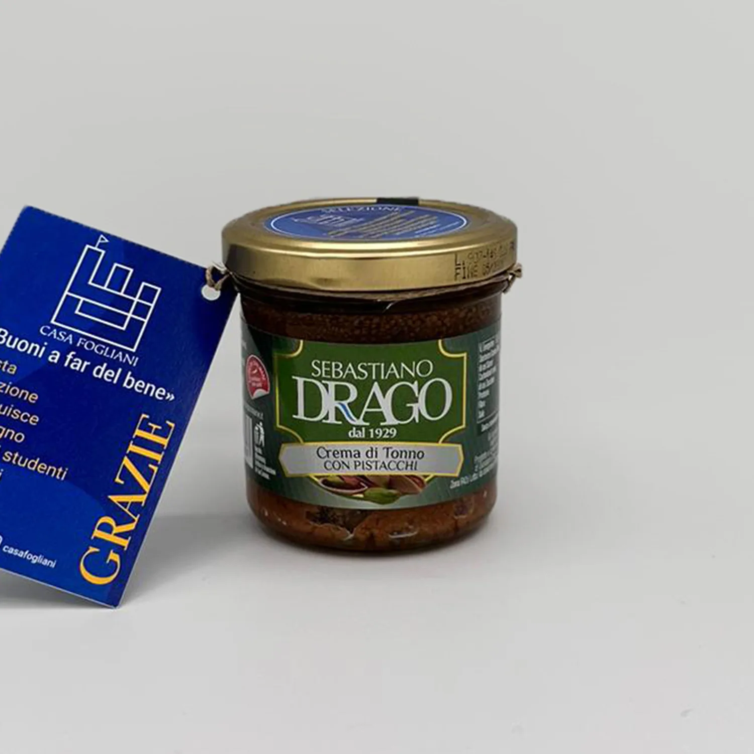 Crema di tonno e pistacchi all'olio EVO