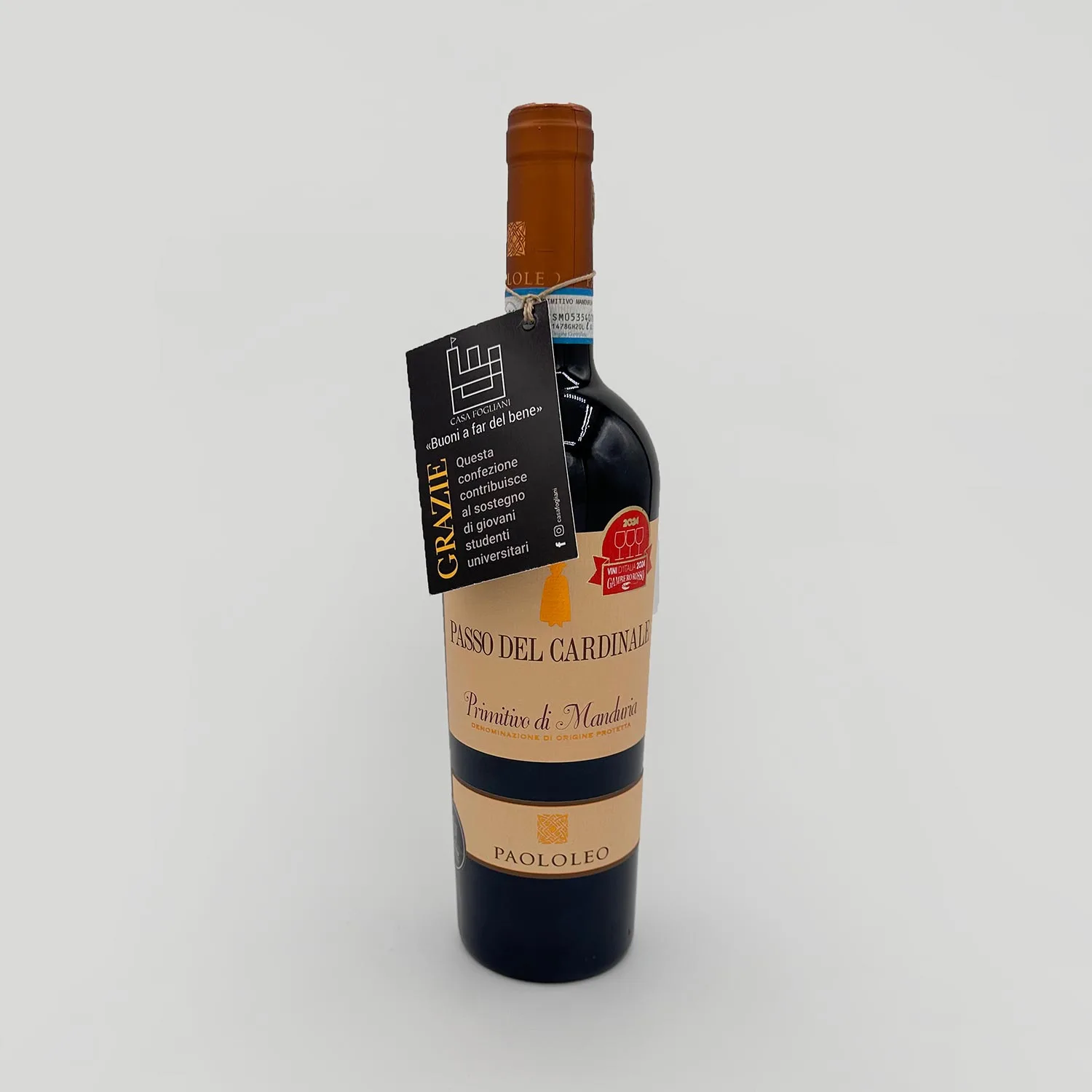 “Passo del Cardinale” Primitivo di Manduria Paololeo